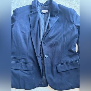 Navy blue blazer